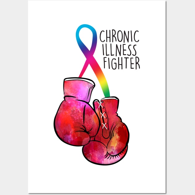 Chronic Illness Fighter Wall Art by spooniespecies